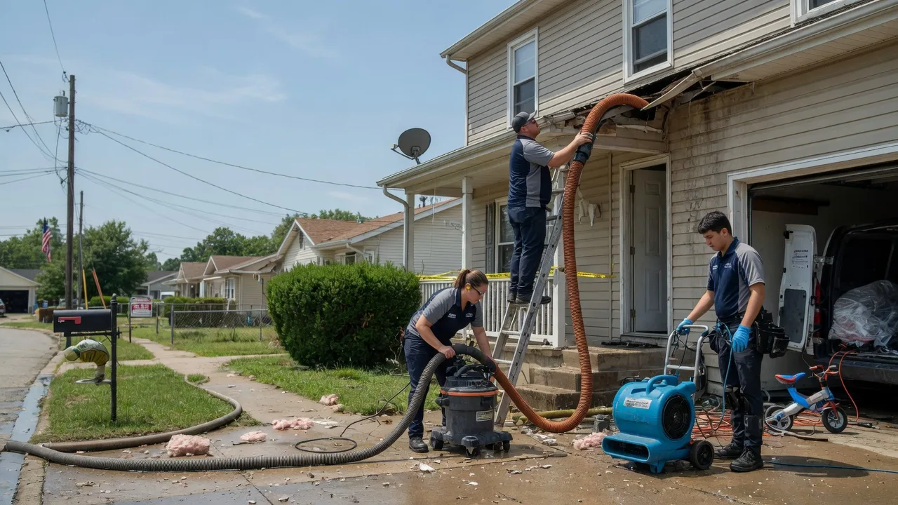 Water Damage Restoration in Lillie, LA near me